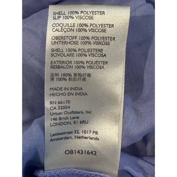 Free People Cassis Chiffon Sheer Maxi Dress with Attached Slip sz S NWT $198 NEW - Picture 16 of 16